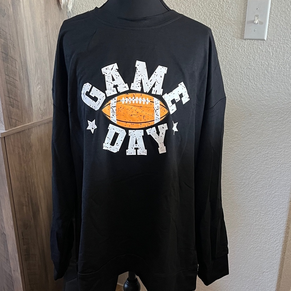 Game Day Black Sweatshirt